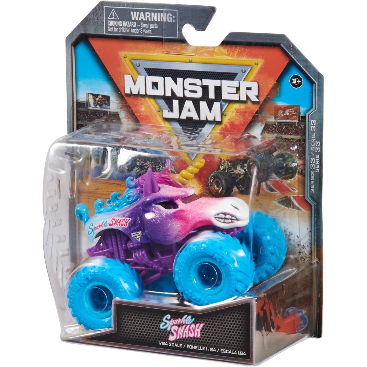 Monster Jam Sparkle Smash, Series 33