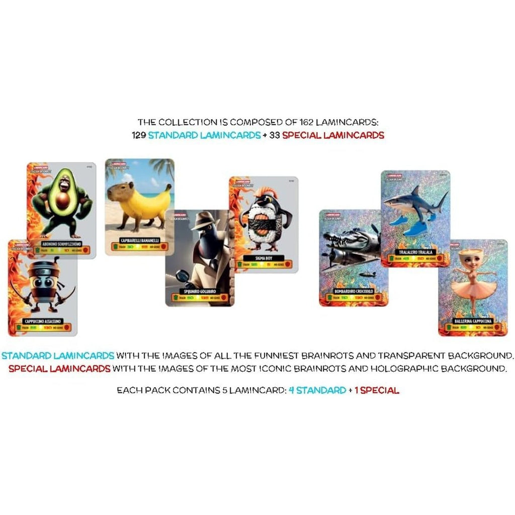 ITALIAN BRAINROT TRADING CARDS