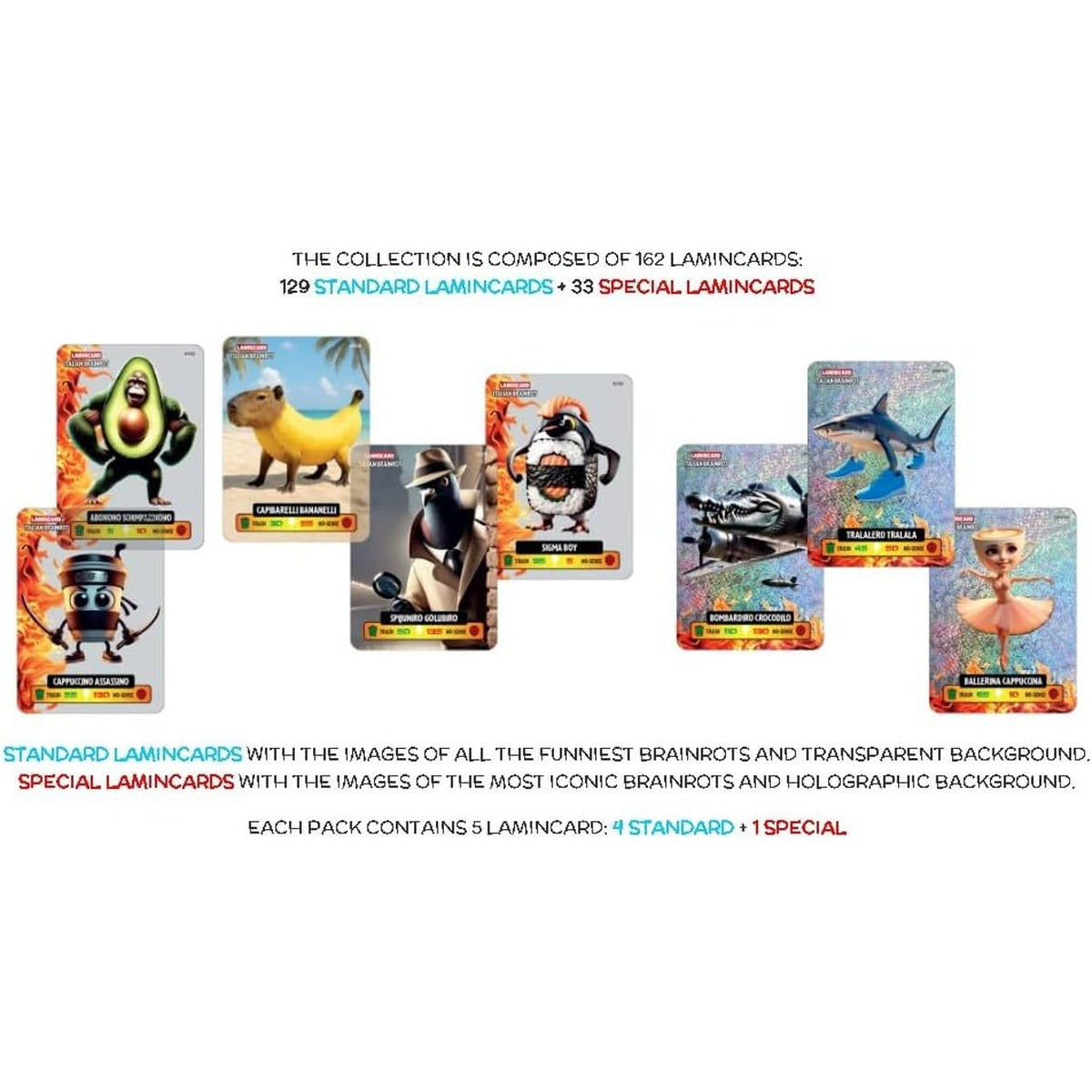ITALIAN BRAINROT TRADING CARDS
