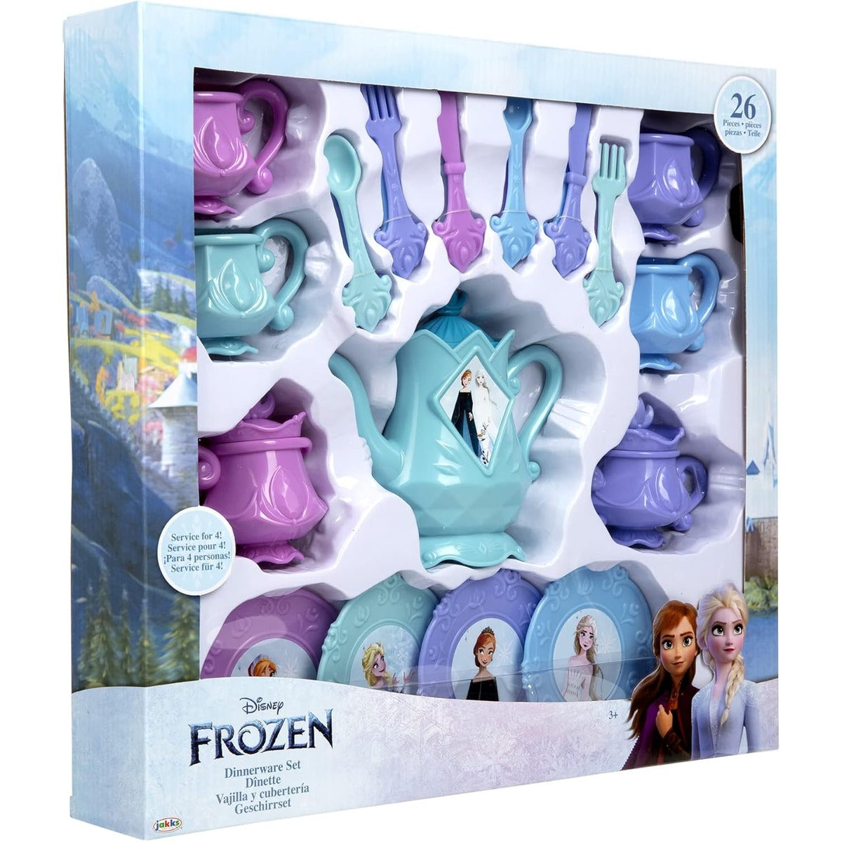 Frozen 2 Franchise Dinnerware Set 26-Piece