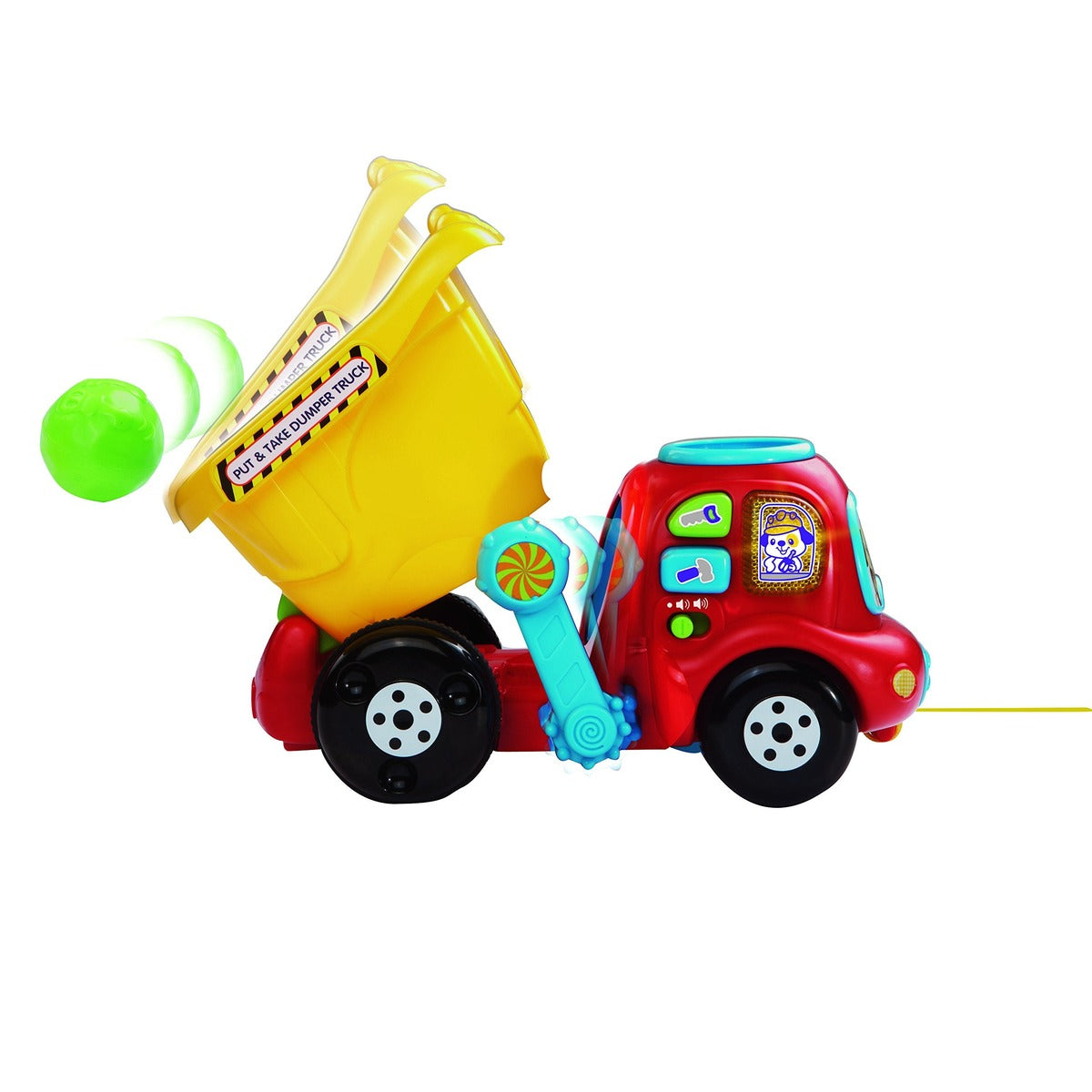 VTech Put and Take Dumper Truck, Baby Interactive Toys for Toddlers