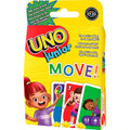 Mattel Games UNO Junior Move Kids Card Game with Action Rules for