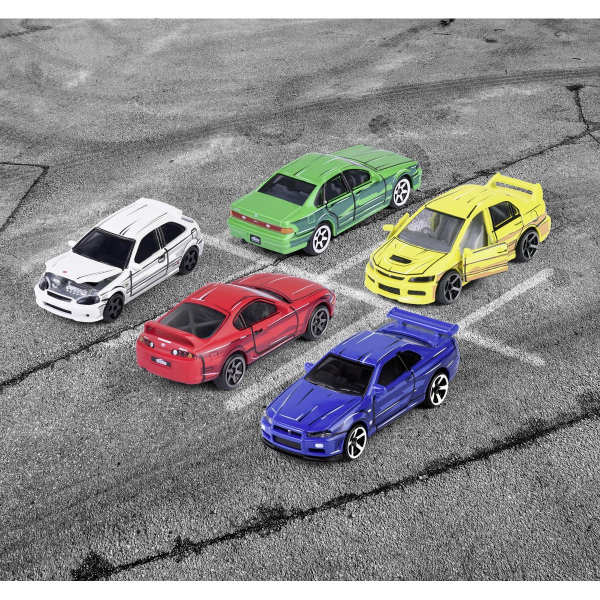 Majorette - Japan Series Diecast Vehicle Giftpack - 5 Pack - Japanese