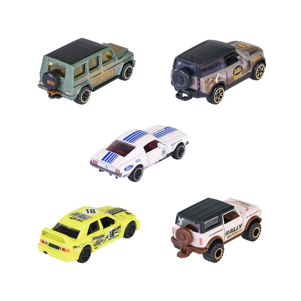 Majorette - Castheads 5 Diecast Metal Toy Cars