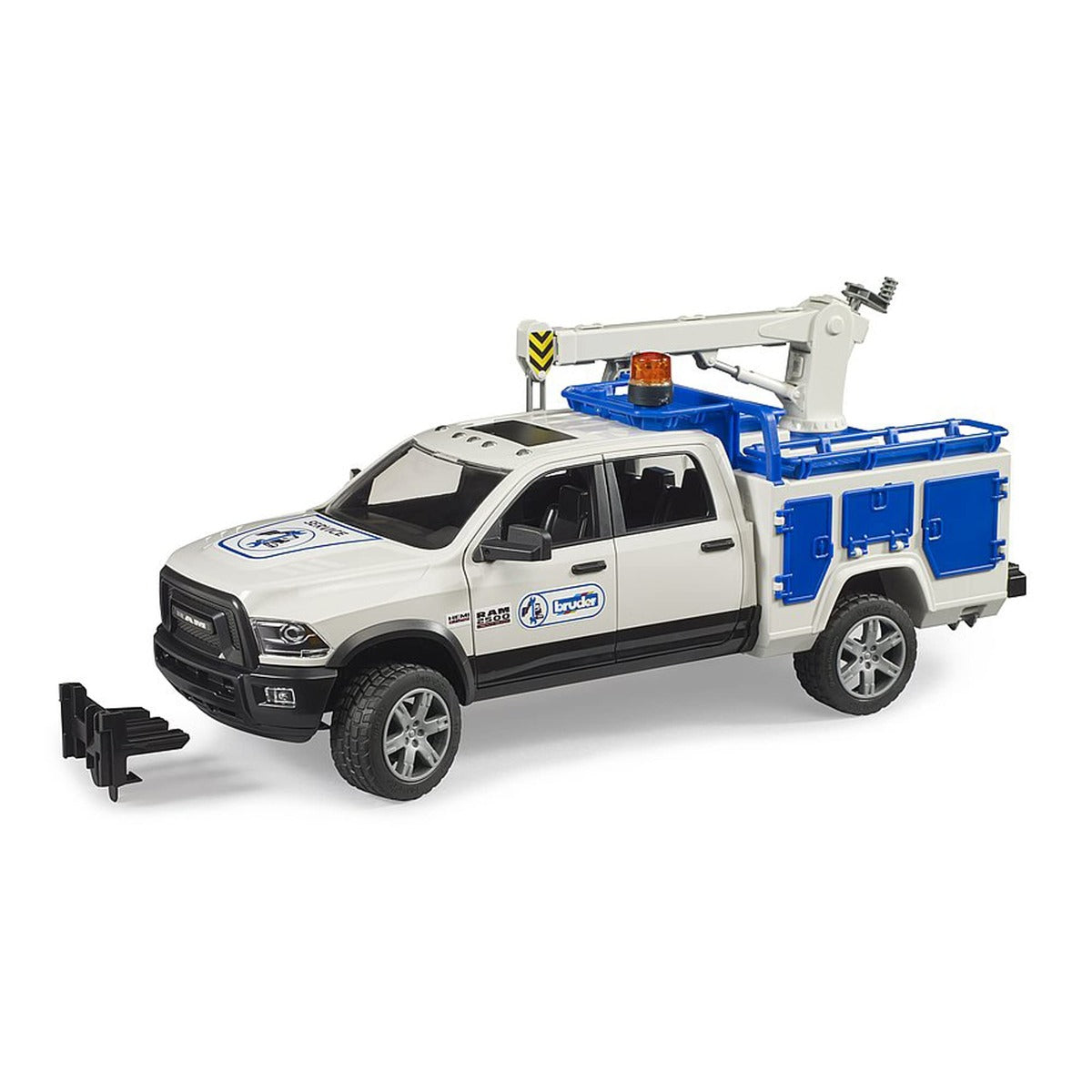 Bruder 02509 RAM 2500 Service Truck with Rotating Beacon