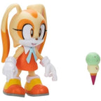 Amazon.com: Sonic The Hedgehog Wave 13 Cream 4-Inch Mini Figure [with Ice Cream Cone] : Toys & Games