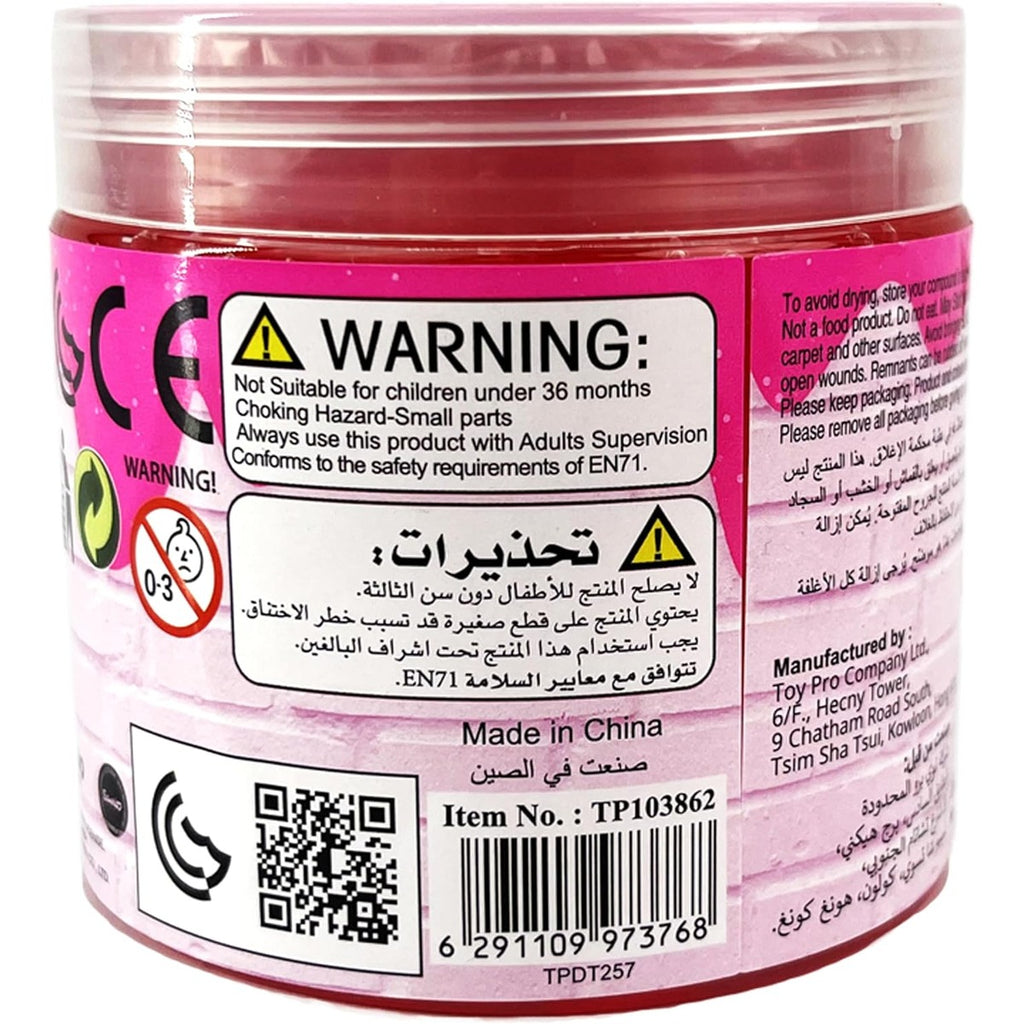 SlimeTime Hello Kitty Single Can 212g, Slime for Girls and Boys,Stress Relief Toy for Kids, Education,School,Party Favor,Gift for Birthday & Christmas, Soft Putty Slime For Kids