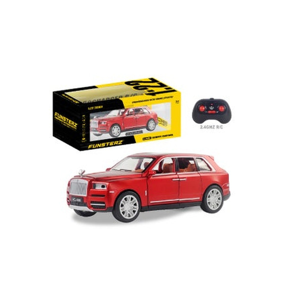 Funsterz 1:22 RC Rolls-Royce Cullinan - Die-Cast Alloy Spray Mist Car