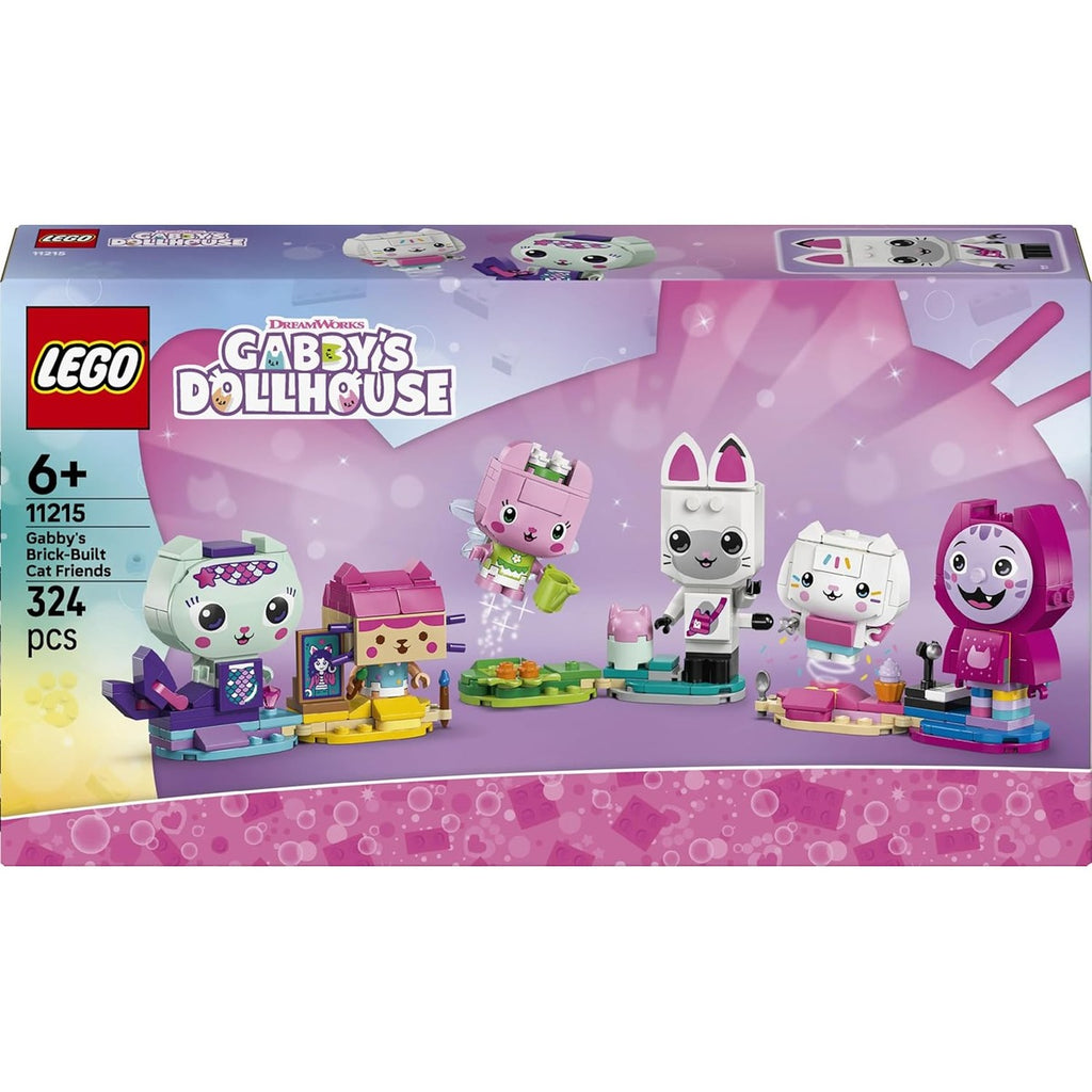 Lego 11215 Gabby Dollhouse, Gabby Cat Friend, Toy, Birthday, Present, Blocks, Education, Girls, Boys, Kids, 6, 7, 8, 9, Animal, Creature, Interior, Fashionable