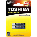 TOSHIBA High Power Alkaline AAA - 2 Battery Pack