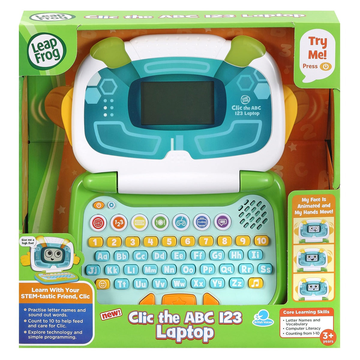 LeapFrog Clic The ABC 123 Laptop