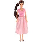 Fulla Doll with Washing Machine Set Includes Towels, Hangers Toy Bear Boxes and Shoes & Machine Features Light and