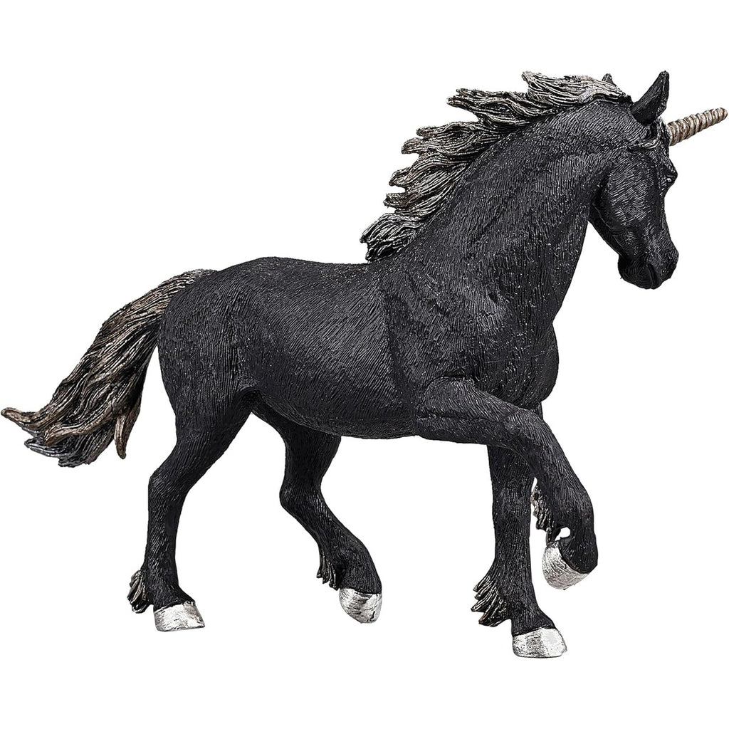 MOJO Dark Unicorn Realistic Fantasy Toy Replica Hand Painted Figurine