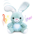 BabyBibi - Peluche de conejito de peluche suave interactivo, 16 pulgadas de alto, juguete Peek a Boo para edades de 6 meses a 5 años