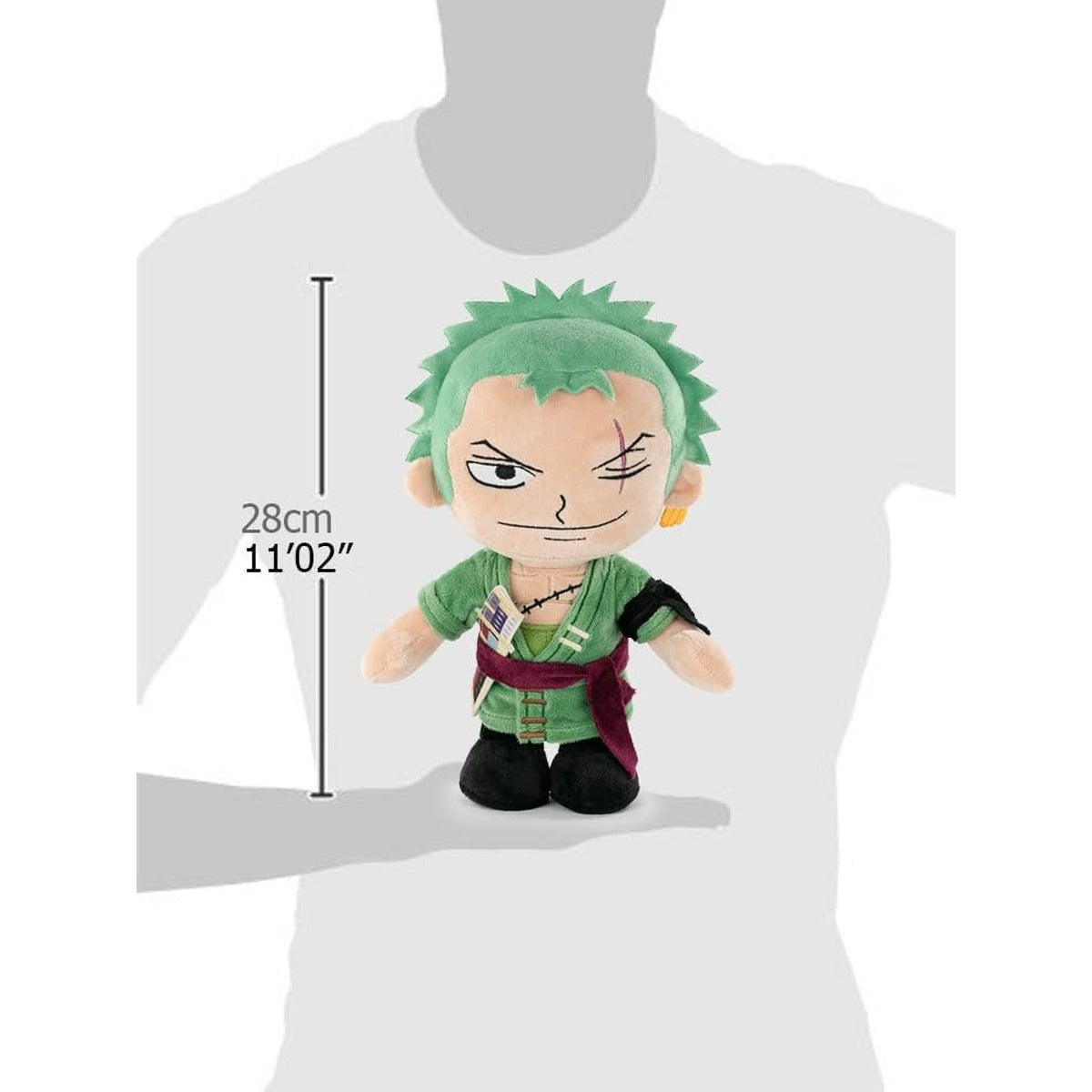 One Piece - One Piece Character Plush - 28 cm - Luffy, Sanji
