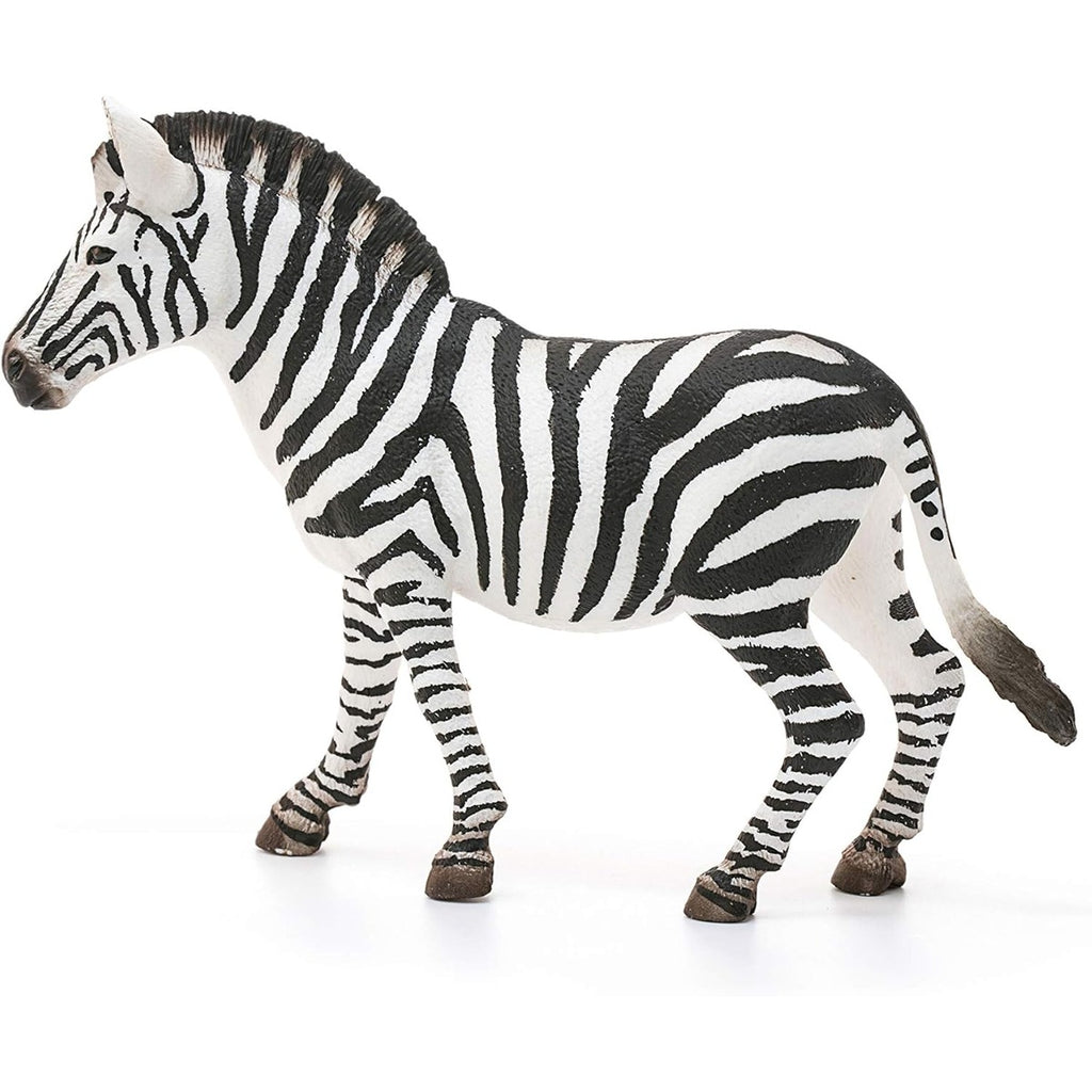 Schleich Wild Life Realistic Female Zebra Figurine