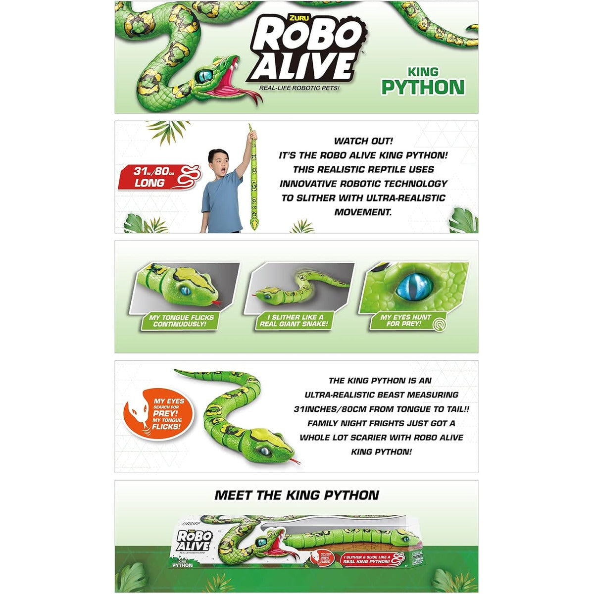 Zuru Robo Alive - King Python