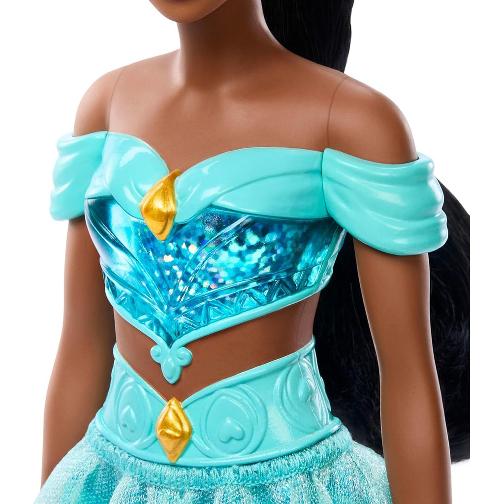 Mattel Disney Princess Jasmine Doll in Sparkling Fashion with Removable