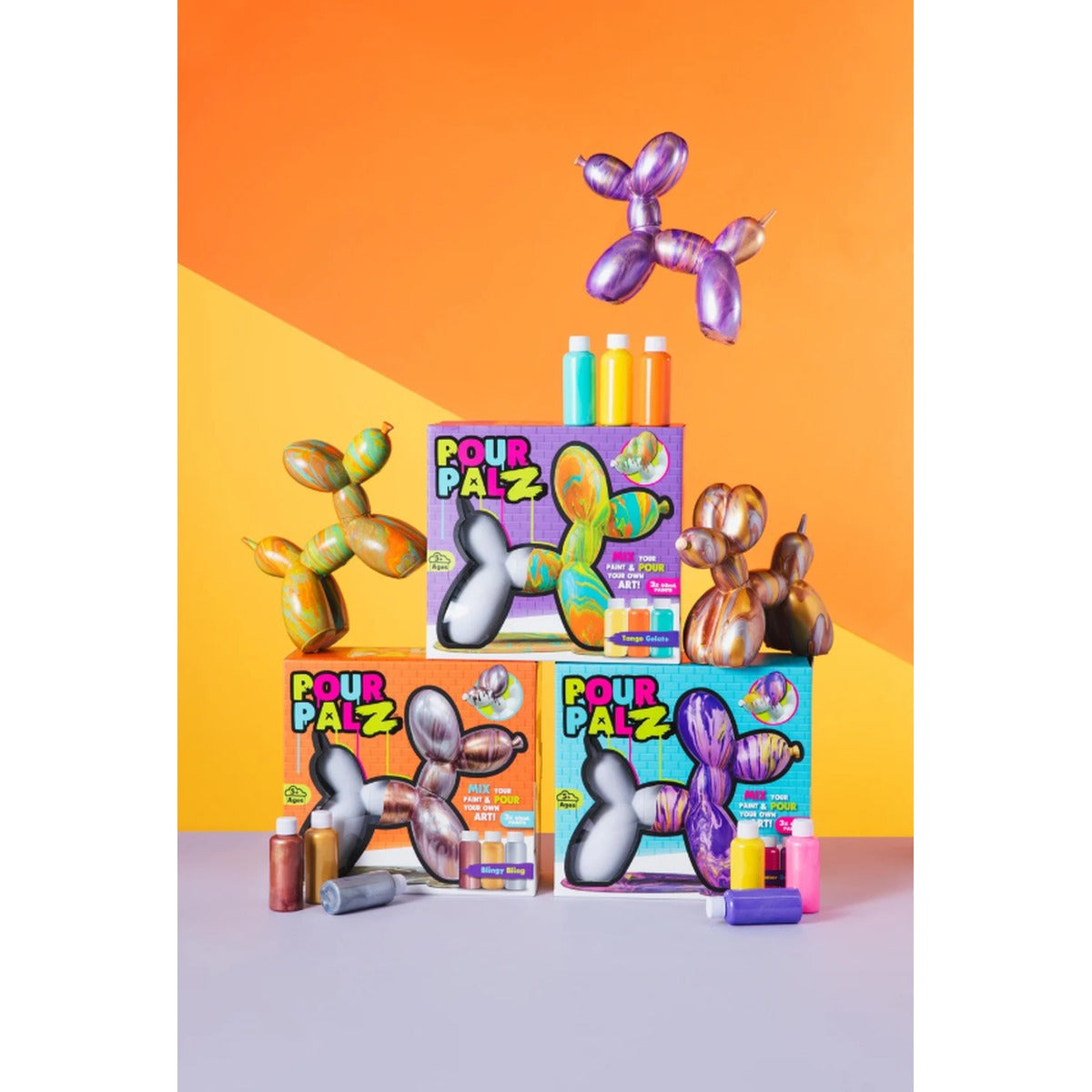 Pour Palz Balloon Dog Asst (3 Asst) 60ml - MUMLOVE