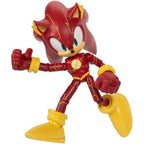Sonic The Hedgehog DC x Sonic Sonic as The Flash - 13 cm Action Figure, Officially Licensed by Jakks Pacific, Highly Poseable and Detailed Design, Collector's Packaging