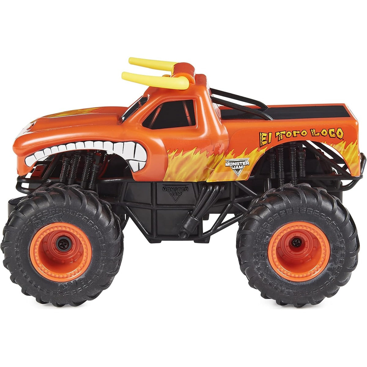 Monster Jam Official El Toro Loco Remote Control Monster Truck, 1:24 Scale