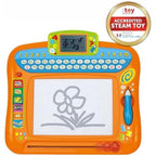 Winfun Write 'N Draw Learning Board | Educational Toy with Drawing Pad, LCD Screen, Alphabet, Numbers, Spelling, Learning Tool & Music Modes | Interactive Educational Toy for Kids Ages 2 Years+