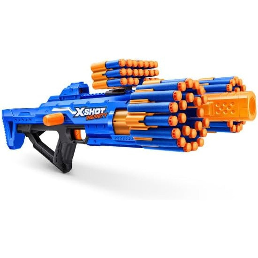 XSHOT Insanity Bezerko by ZURU with 48 Darts, Air Pocket Technology Darts and Dart Storage, Outdoor Toy for Boys and Girls, Teens and Adults