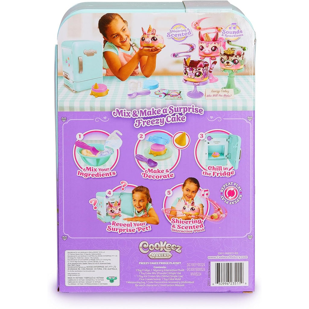 Cookeez Makery Freezy Cakez. Mix & Decorate Your Plush Best Friend