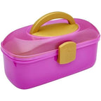 Shimmer N Sparkle 2-in-1 Hair & Body Creations Caddy, Complete Styling Kit with Hair Colors, Extensions, Tattoos, Chalk & Accessories, Portable Creativity Set for Kids Ages 8+