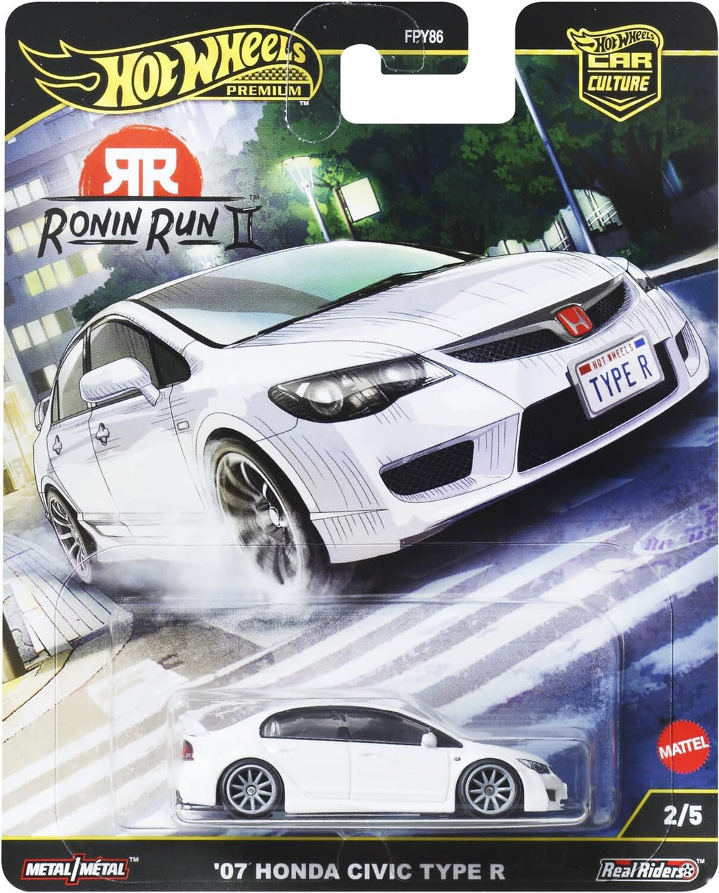 Hot Wheels Premium Car Culture 2025 Ronin Run II FPY86-961M Set of 5
