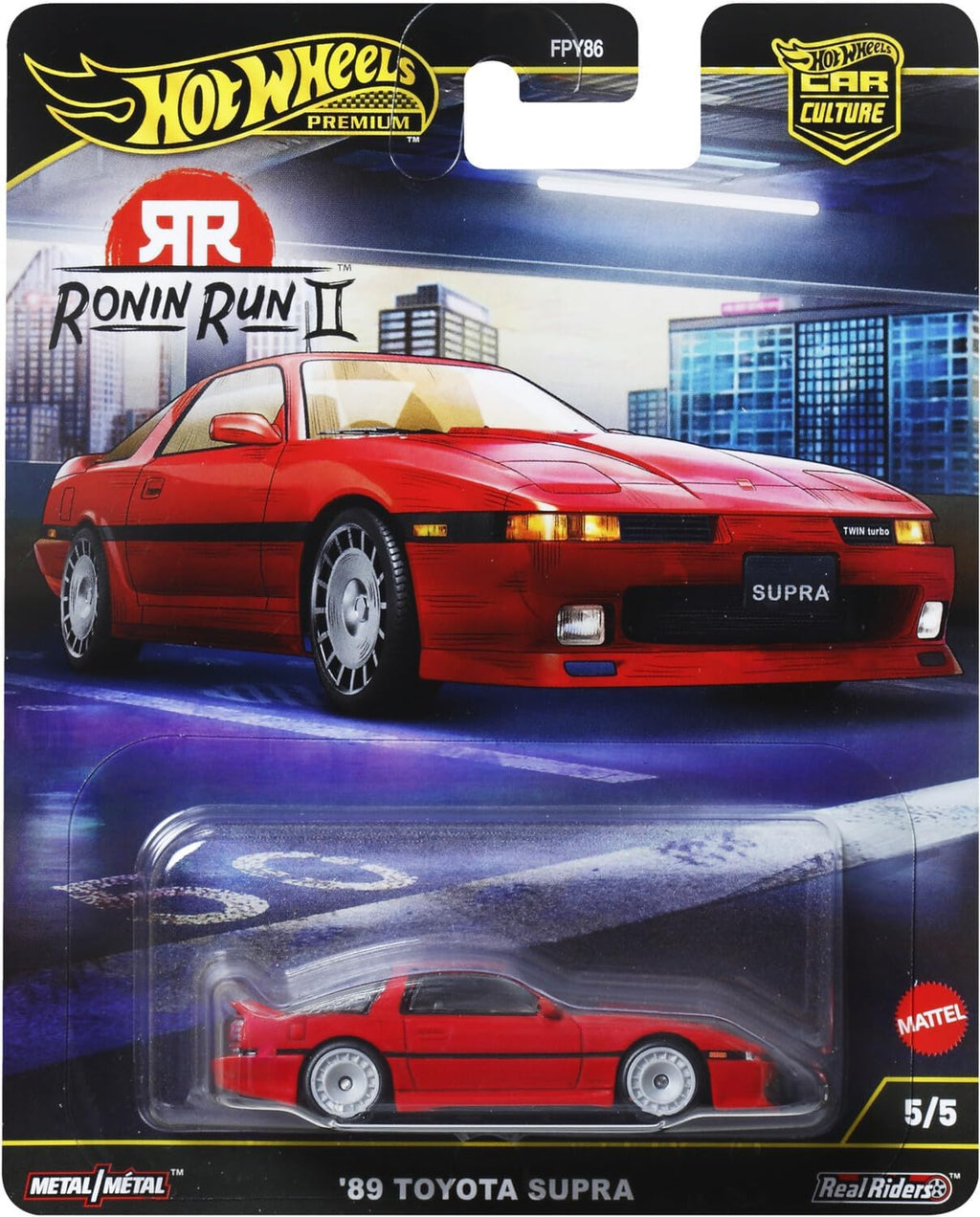 Hot Wheels Premium Car Culture 2025 Ronin Run II FPY86-961M Set of 5