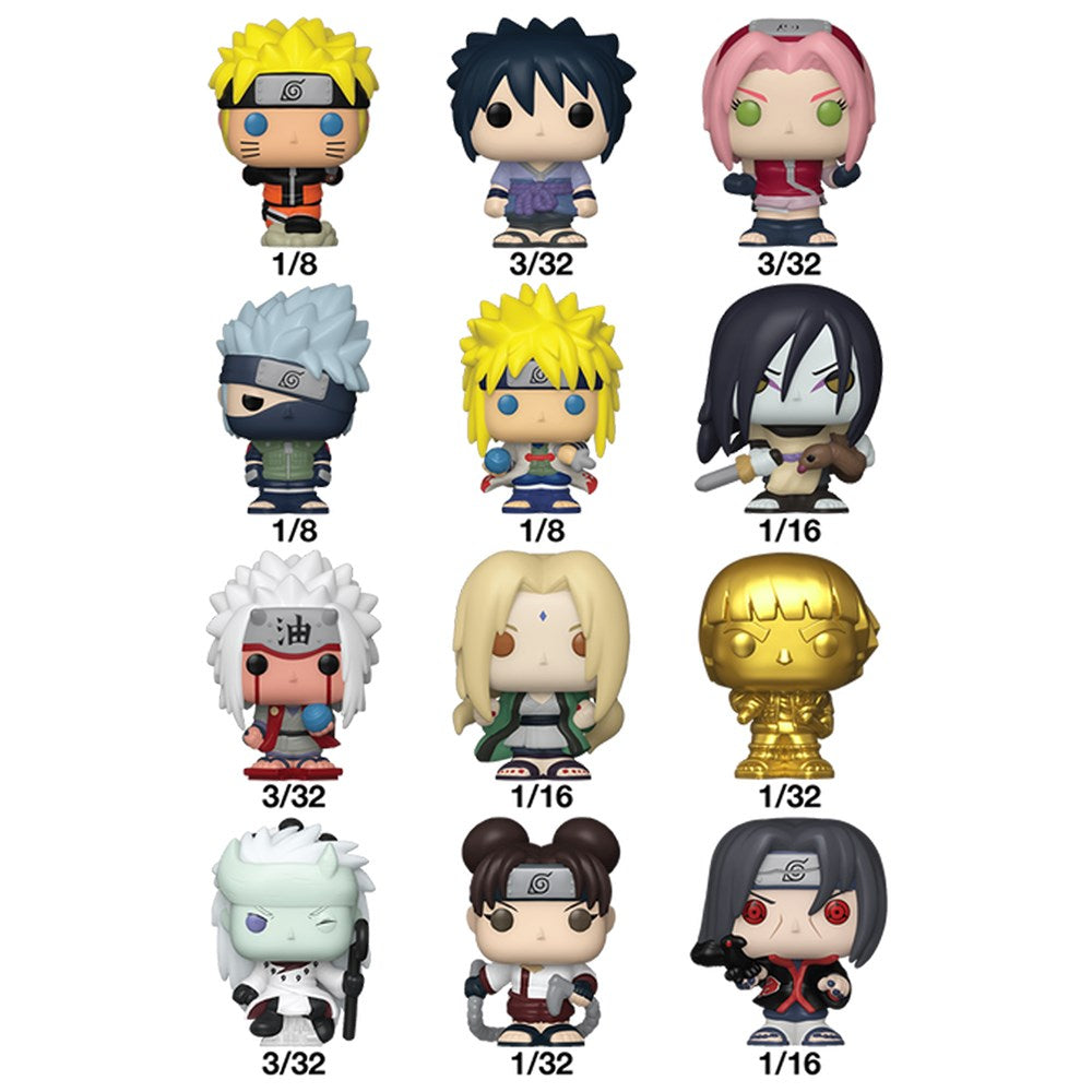 Funko Bitty Pop Animation Naruto Shippuden Singles 32pcs PDQ