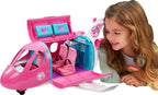 Barbie Dreamplane Airplane Toys Playset with 15+ Accessories Including Puppy, Snack Cart, Reclining Seats and More (Amazon Ex