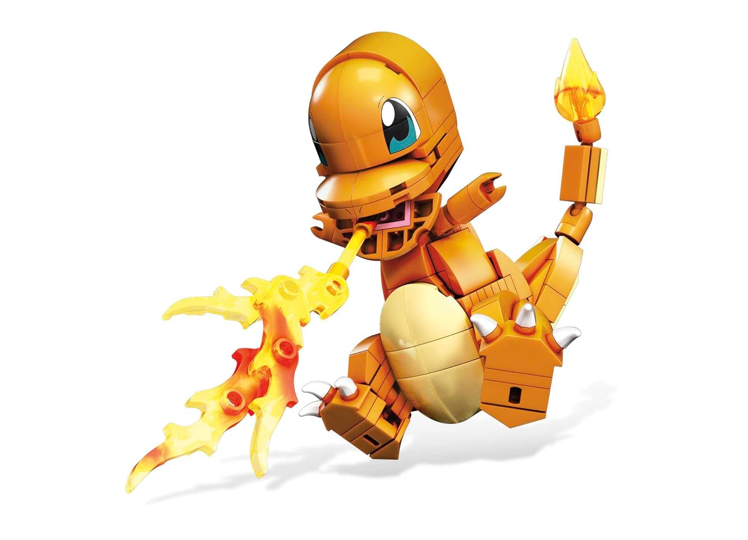MEGA Pokémon Building Toys Set, Build & Show Charmander with 180 Pieces