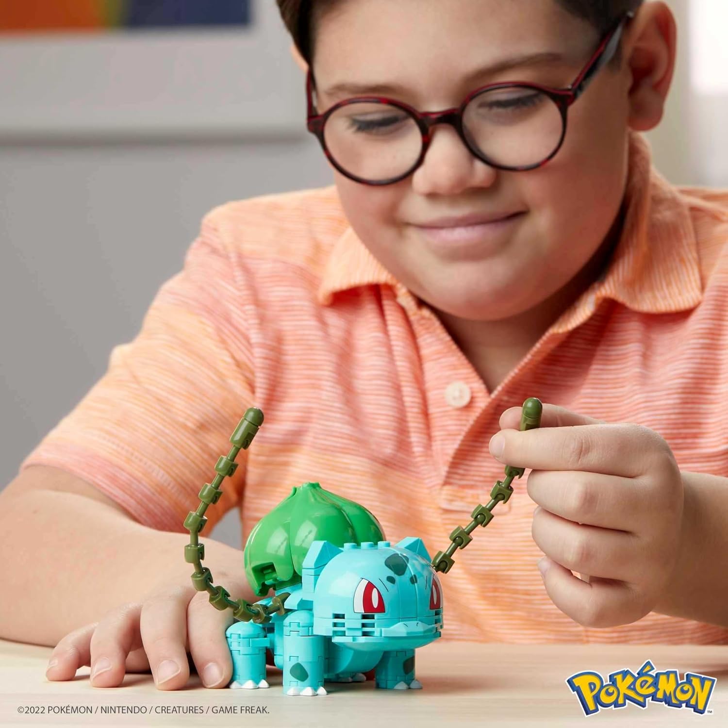 MEGA Pokémon Building Toys Set Build & Show Bulbasaur with 175 Pieces