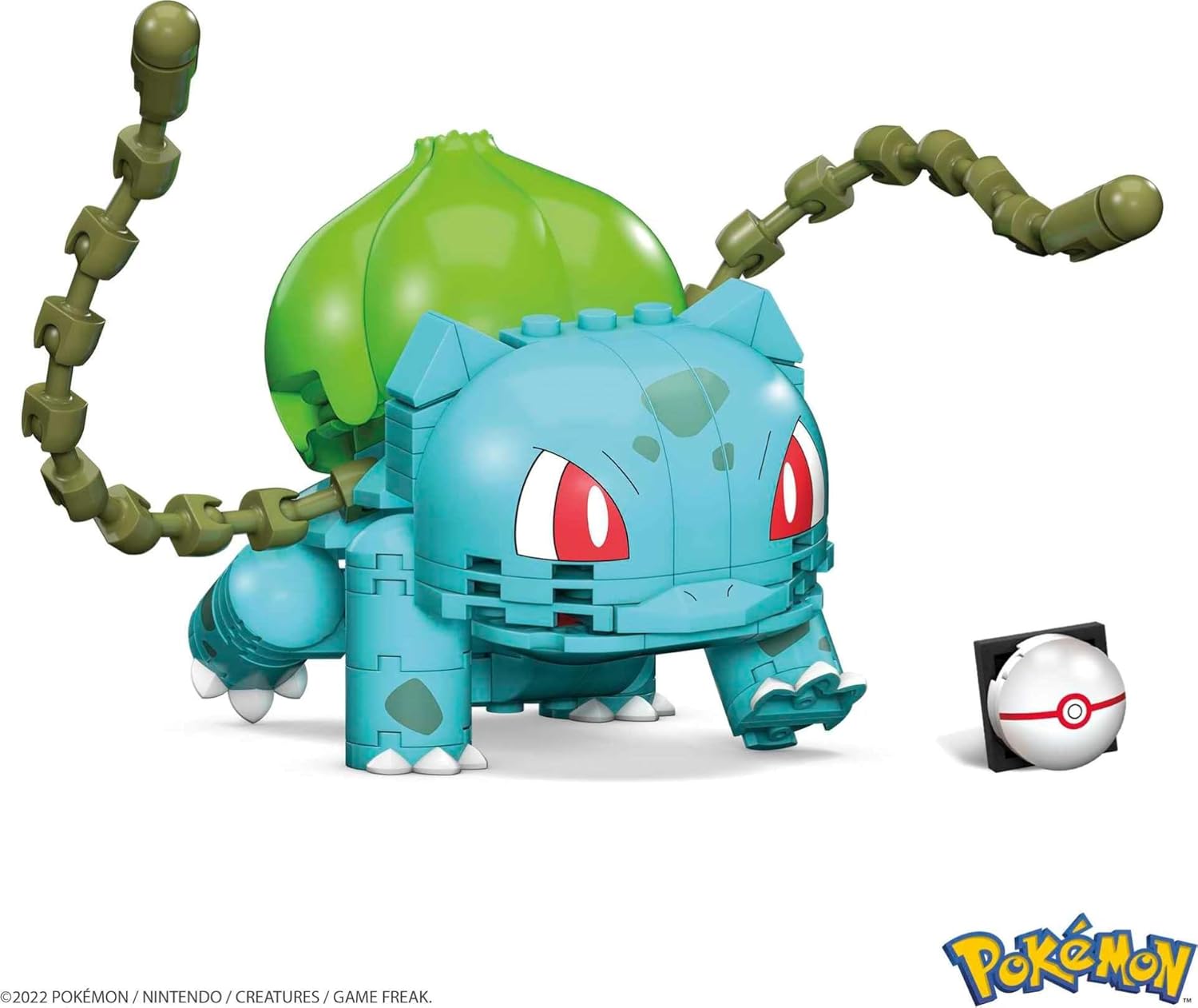 MEGA Pokémon Building Toys Set Build & Show Bulbasaur with 175 Pieces