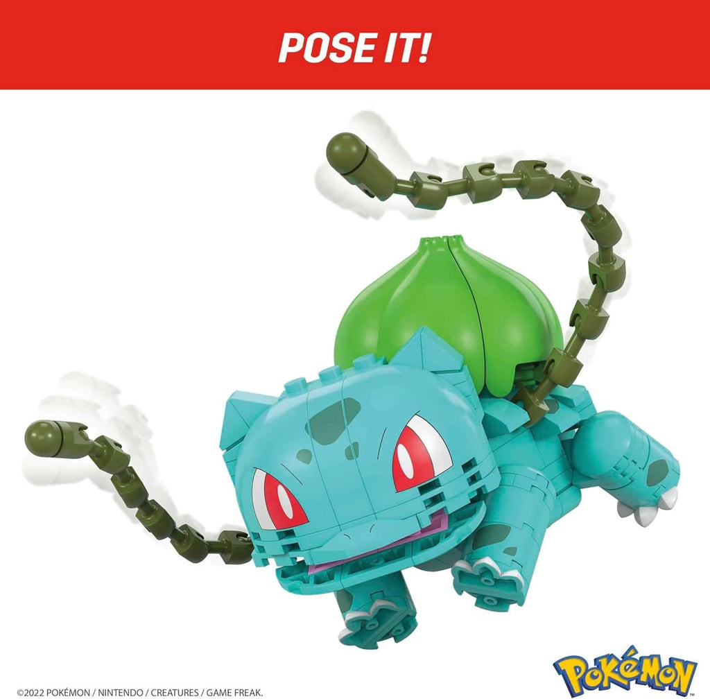MEGA Pokémon Building Toys Set Build & Show Bulbasaur with 175 Pieces