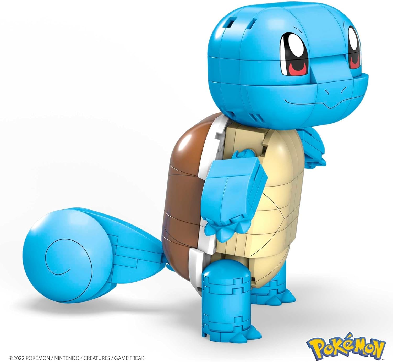 MEGA Pokémon Building Toys Set Build & Show Squirtle with 199 Pieces