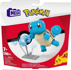 MEGA Pokémon Building Toys Set Build & Show Squirtle with 199 Pieces