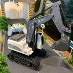Remote Control Excavator Metal Rc Engineering Vehicles 2.4ghz 10 Channel Full Function Digger Toys Sound 1:12 Scale 30m Range - Buy Remote Control Excavator Toy Digger Toys Gift Metal Shovel With Light And Music metal Rc Excavator Construction Vehicle