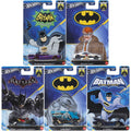 Hot Wheels Batman Die-Cast Car Bundle, 5-Pack