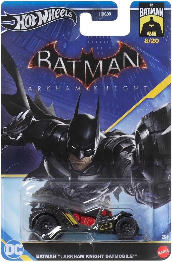 Hot Wheels Batman Die-Cast Car Bundle, 5-Pack