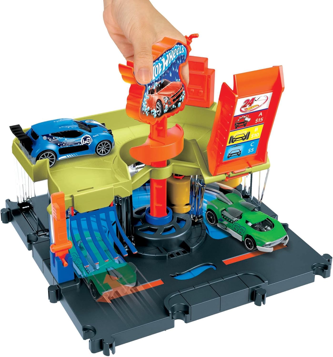 Hot Wheels City Toy Track Set