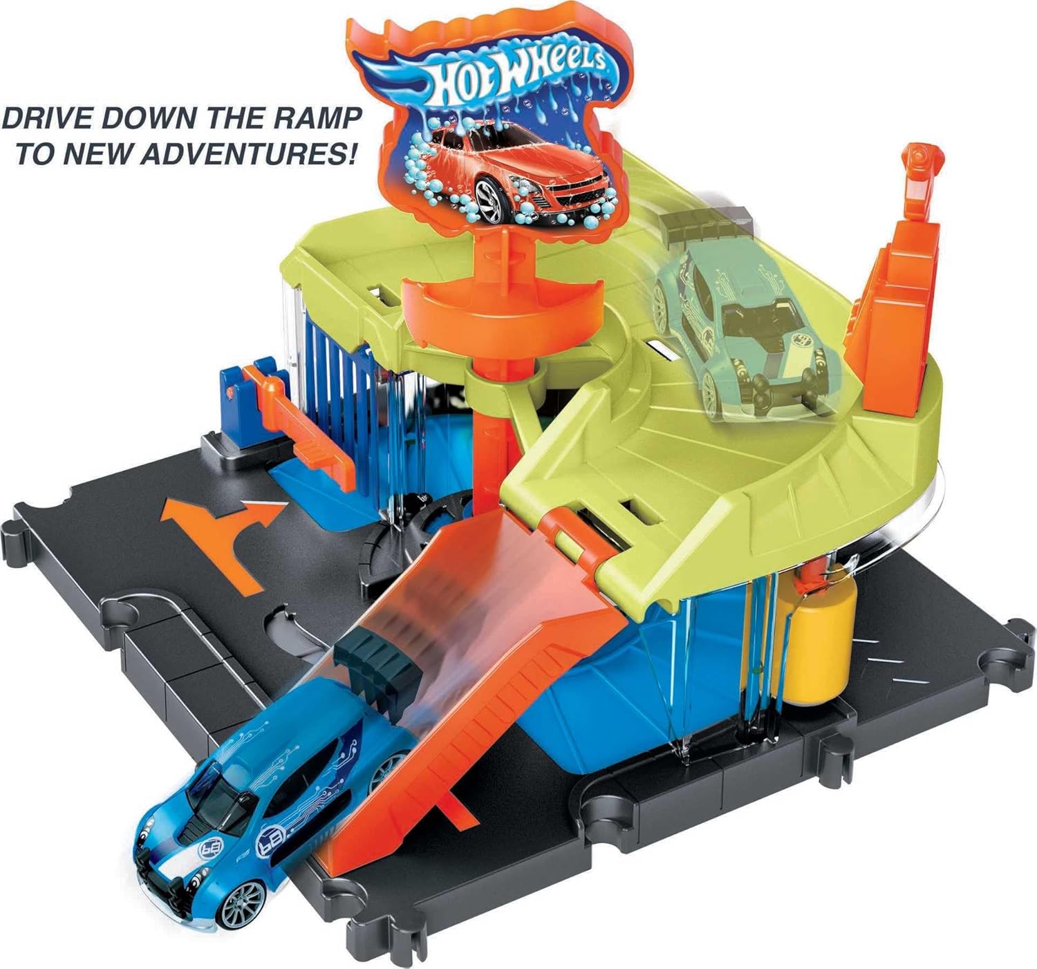 Hot Wheels City Toy Track Set