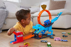Hot Wheels City Track Set with 1 Toy Car