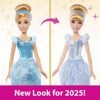 Mattel Disney Princess Cinderella Doll in Sparkling Fashion with