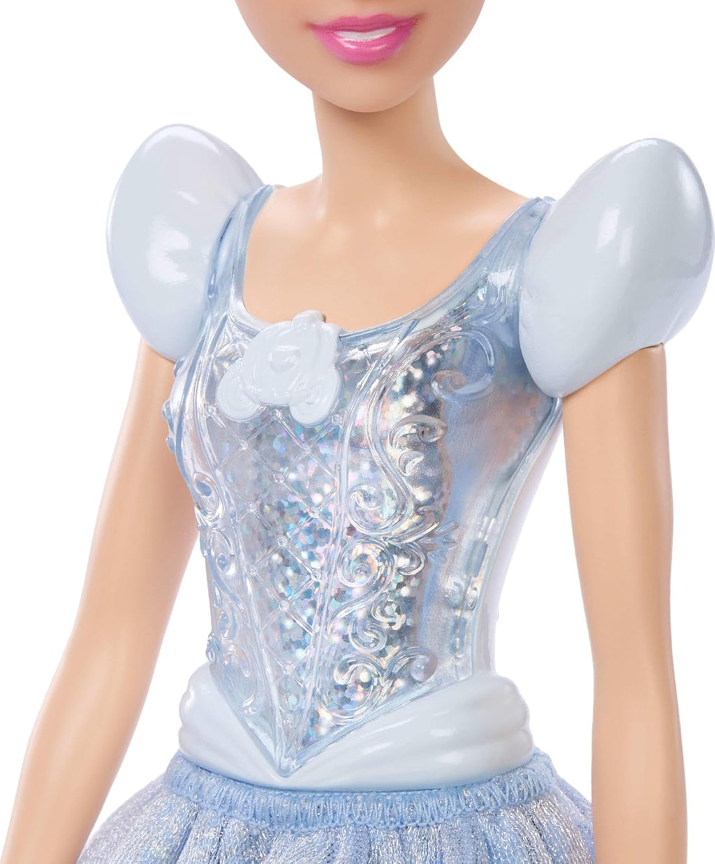 Mattel Disney Princess Cinderella Doll in Sparkling Fashion with