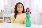 Mattel Disney Princess Ariel Doll in Sparkling Fashion with Removable Skirt