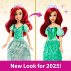 Mattel Disney Princess Ariel Doll in Sparkling Fashion with Removable Skirt