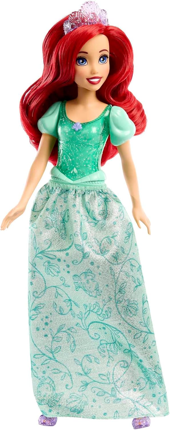 Mattel Disney Princess Ariel Doll in Sparkling Fashion with Removable Skirt